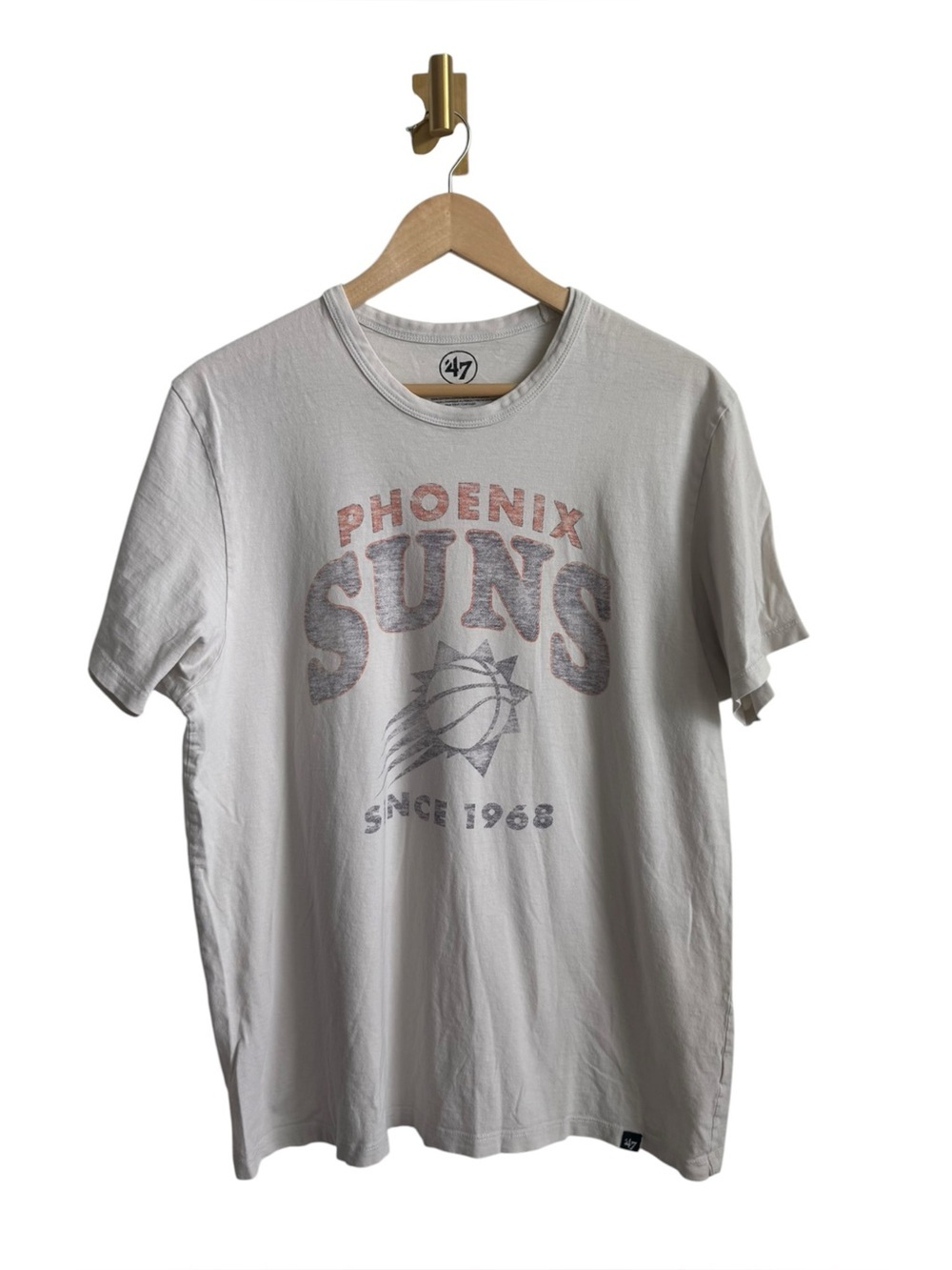 '47 Brand Phoenix Suns Distressed Graphic T Shirt Men's XL NBA Vintage Style Tee